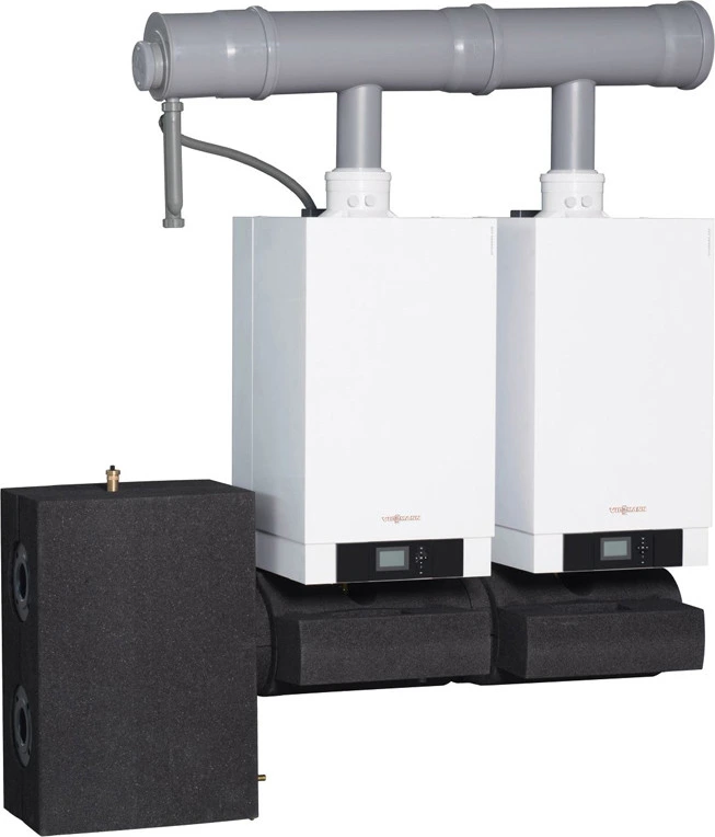 Настенный газовый котел > 100 кВт Viessmann Vitodens 200-W 60 кВт + 60 кВт (B2HA)