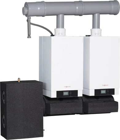 Настенный газовый котел Viessmann Vitodens 200-W 80 кВт + 80 кВт (B2HA)