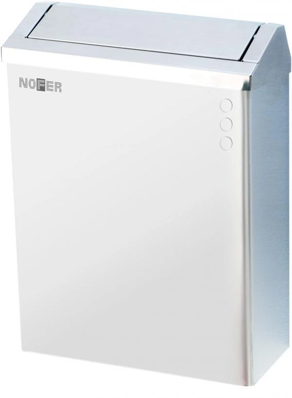 Урны для мусора Nofer 23 л белый с крышкой