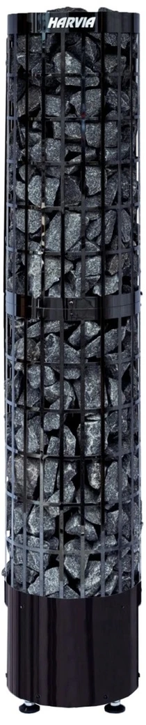 Электрическая печь HARVIA Cilindro PC66E black steel
