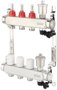 Для отопления OGINT 1" м/м 5в 3/4" ЕК н/р (9505-04)