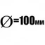 Диаметр 100 мм Диаметр 100 мм