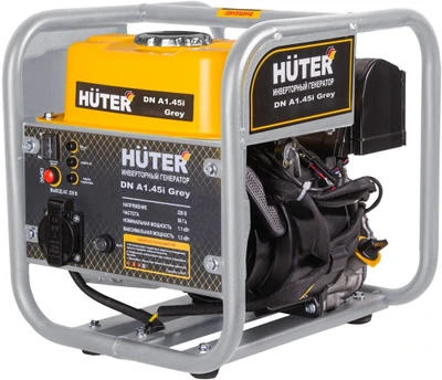 Бензиновый генератор Huter DN A1,45i Grey