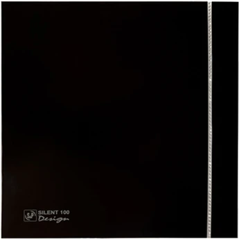 Уцененная вытяжка для ванной Soler & Palau SILENT-100 CZ BLACK SWAROVSKI DESIGN (220-240V 50HZ) RE уцененный