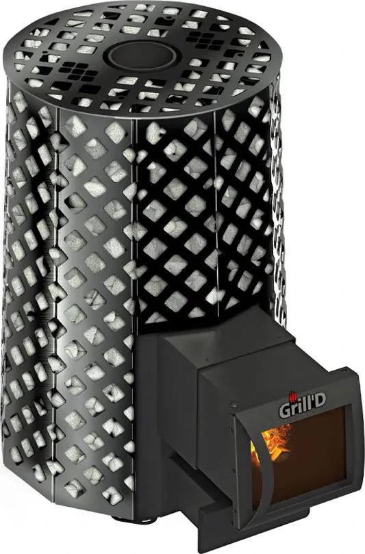 Дровяная печь Grill'D Violet Romb Long
