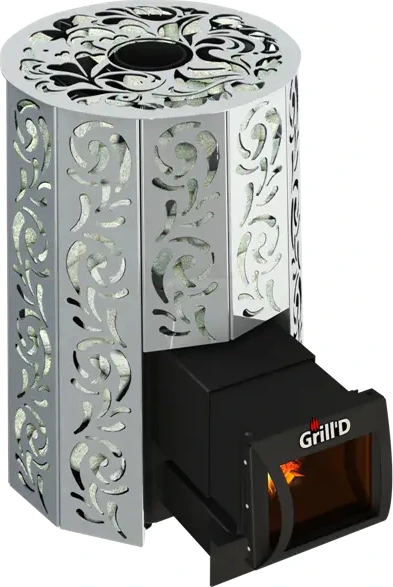 Дровяная печь Grill'D Violet Steel Long