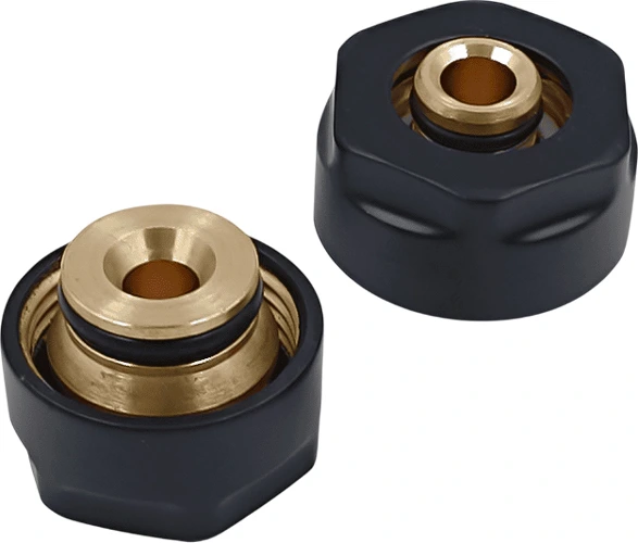 Комплект резьбовых соединений Primoclima 16х3/4"х 2.0 Черный матовый