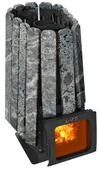 Дровяная печь Grill'D Cometa Vega 350 Short Window Max Stone Pro