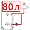80 литров