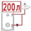 200 литров