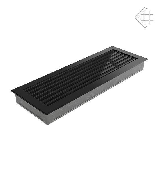 Вентиляционная решетка для камина Kratki 17x49 FRESH черная 49C/FRESH