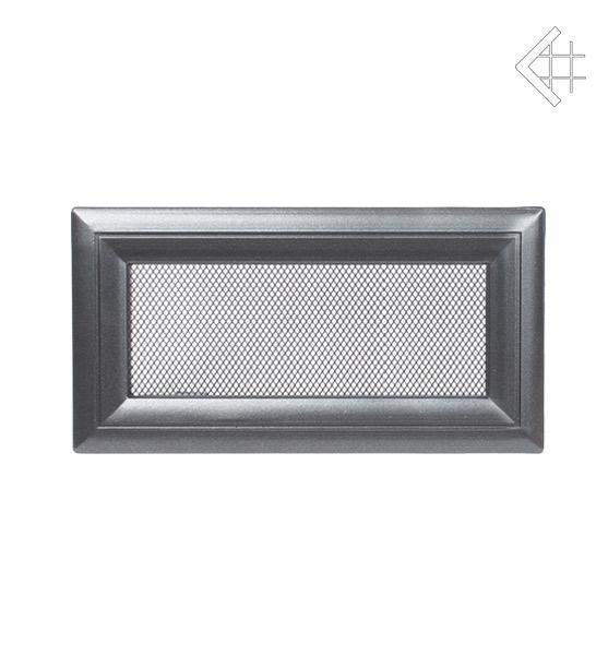 Вентиляционная решетка для камина Kratki 11х24 Оскар графитовая 24OG - фото 1
