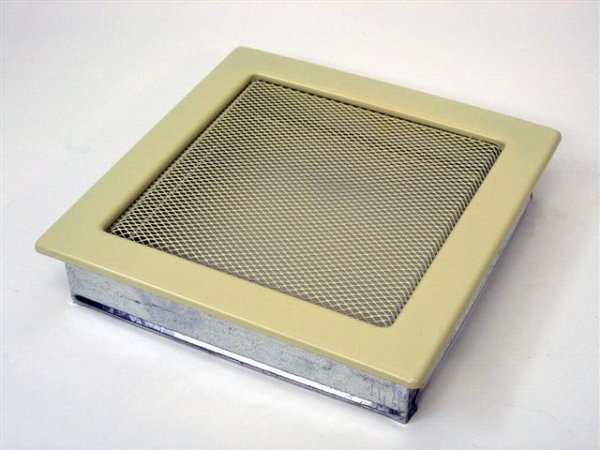 Вентиляционная решетка для камина Kratki сетка антимоскитная на магнитах для защиты от насекомых 90×210 см бежевый