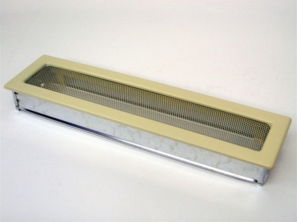Вентиляционная решетка для камина Kratki сетка антимоскитная на магнитах для защиты от насекомых 90×210 см бежевый
