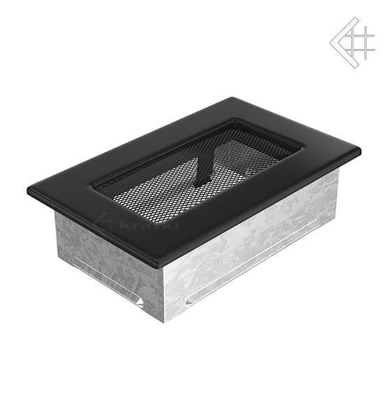 Вентиляционная решетка для камина Kratki 11х17 черная 117C вентиляционная решетка kratki белая 11х17 см