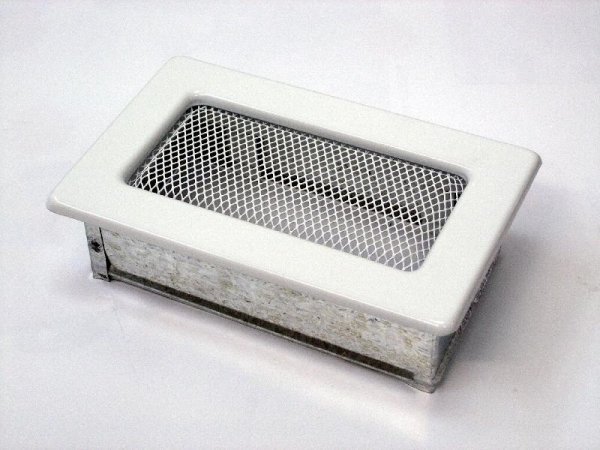 Вентиляционная решетка для камина Kratki 11х17 белая 117B вентиляционная решетка kratki белая 11х17 см
