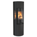 Contura 596G:1 Style, стеклянная дверца, черный