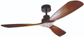 Dreamfan Bali Black Wood DC