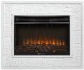 Electrolux EFP/ P-3020LS N с порталом Firelight Loft 30 камень белый, белая эмаль
