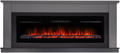 Electrolux Infinity EFP/ P-1600ULS с порталом Firelight Canto Long графит, черный