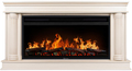 Electrolux EFP/ P-3620LS с порталом Firelight Olympia 36, слоновая кость с золотой патиной