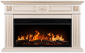 Electrolux EFP/ P-3620LS с порталом Firelight Siena 36, слоновая кость с золотой патиной