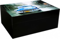 Gentili Blue Car на 50 сигар, Черный лак SV50-Black-Blue-Car