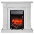 Real-Flame Andrea STD/ EUG WT с очагами Fobos s Lux BL/ BR и Majestic s Lux BL/ BR