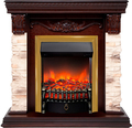 Real-Flame PATRICIA STD NT с очагами Fobos s Lux BL/ BR, Majestic s Lux BL/ BR