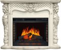Royal Flame Castle с очагом Vision 30 EF LED FX (Слоновая кость с темной патиной)