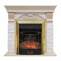 Royal Flame Dublin арочный сланец крем с очагом Majestic (Слоновая кость)