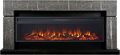 Royal Flame Lindos 60 SFT Stone Touch серый мрамор Vision 60 LOG LED