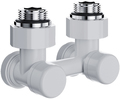 Royal Thermo Design угловой 1/ 2х3/ 4 EK (белый)