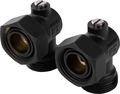 Royal Thermo угловой раздельный 3/ 4х3/ 4ЕК (черный)