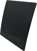 VENTFAN Лицевая панель PVC черная/ матовая квадратная (выпуклая) для Extra A100M