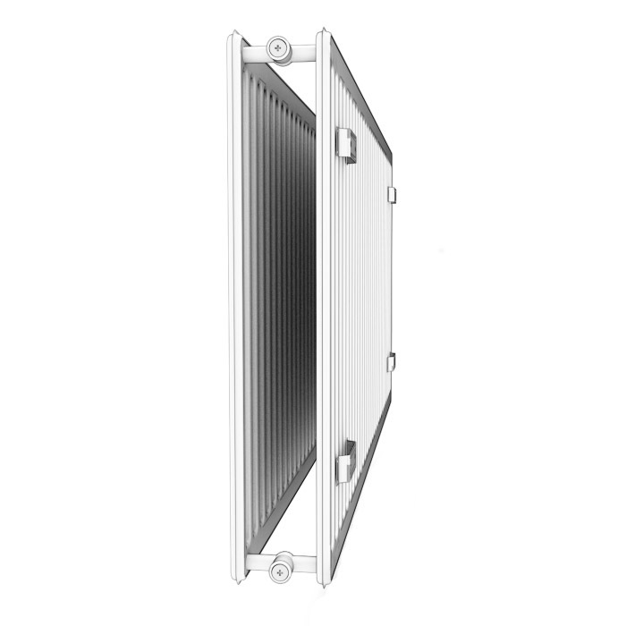 Стальной панельный радиатор Тип 20 Лемакс Premium C 20х300х600, цвет белый - фото 2