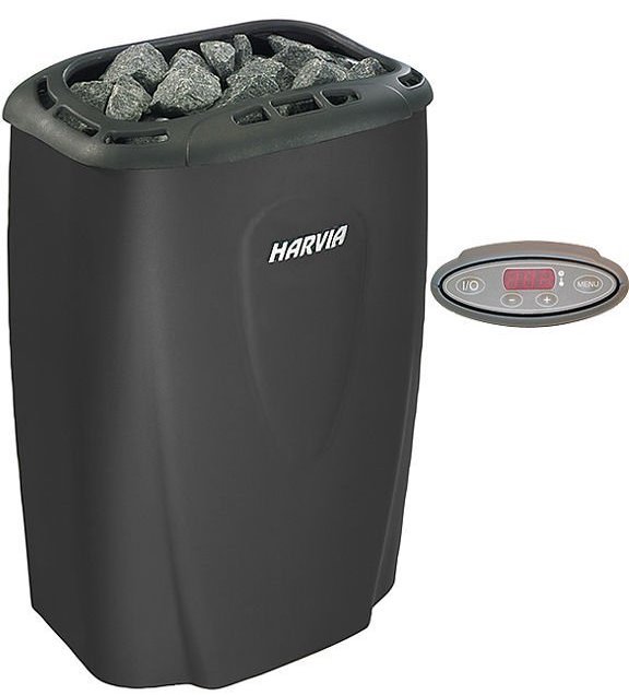 

Электрическая печь HARVIA, Черный, HARVIA Moderna V45E-1 Black