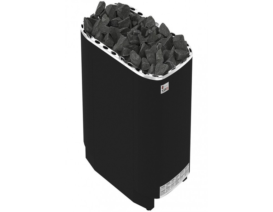 Электрическая печь 20 кВт SAWO SAV-240NS-V12-P-F, цвет черный
