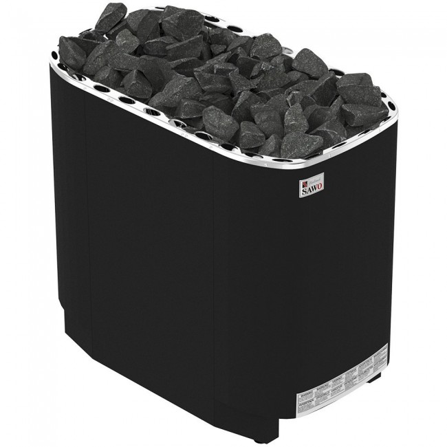 Электрическая печь 20 кВт SAWO SAV-210NS-V12-P-F, цвет черный - фото 2