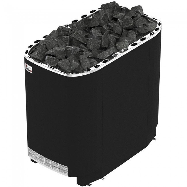 Электрическая печь 20 кВт SAWO SAV-210NS-V12-P-F, цвет черный - фото 3