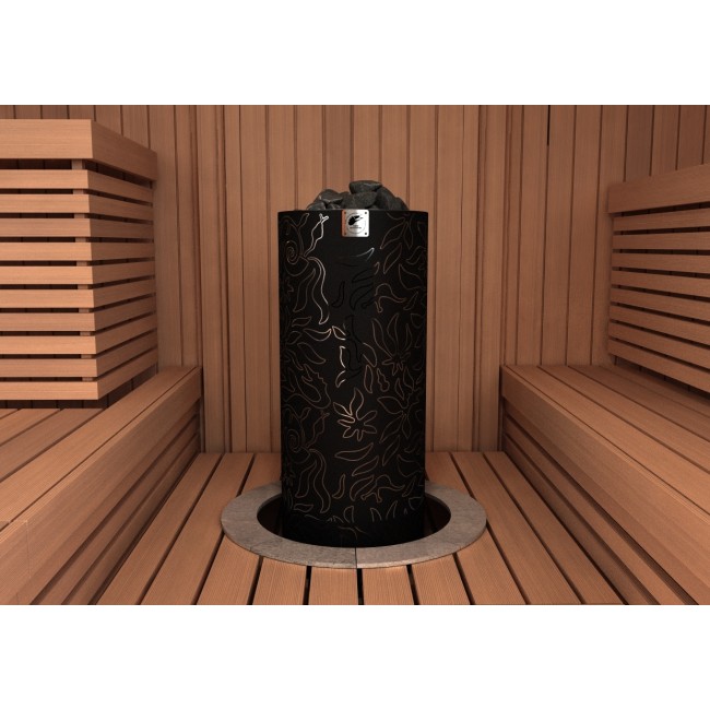 Электрическая печь 9 кВт SAWO DRF3-90NS-P-C, цвет черный - фото 7