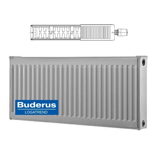 Стальной панельный радиатор Тип 22 Buderus Радиатор K-Profil 22/600/1800 (18) (C)