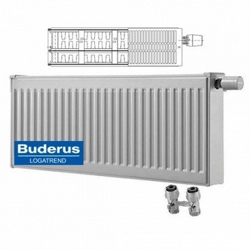 Стальной панельный радиатор Тип 33 Buderus Радиатор VK-Profil 33/300/800, re (24) (C) стальной панельный радиатор тип 33 buderus радиатор k profil 33 300 800 24 c