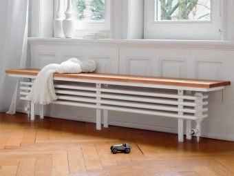 

Радиатор отопления Arbonia, Arbonia BANK-RADIATOR 4F6150 6-и трубчатый радиатор, 4 секции, длина 1500мм, Белый