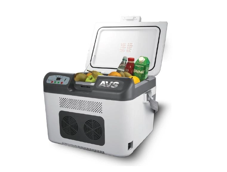 Термоэлектрический автохолодильник AVS CC-27WBC(программное цифровое управление, USB-порт) 27л 12V/24V/220V