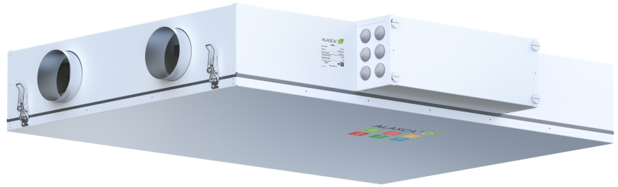 

Приточно-вытяжная установка Alasca, Alasca ECO H300EC W