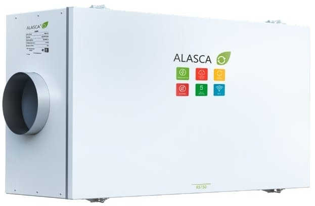 

Приточная вентиляционная установка Alasca, Alasca P700EC W