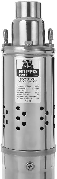 Погружной насос Aquario 4НГВ-30/100 (кабель 25м) HIPPO Aquario 4НГВ-30/100 (кабель 25м) HIPPO - фото 2