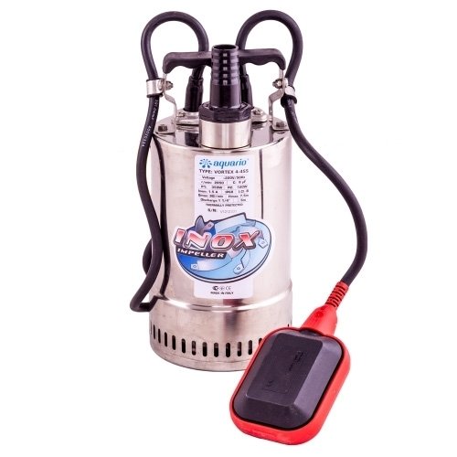 Дренажный насос Aquario VORTEX 4-4SS дренажный насос aquario vortex 15 8c
