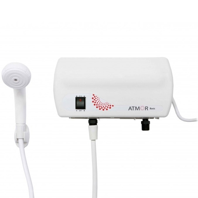 

Проточный водонагреватель 3.5 кВт Atmor, Atmor Basic + 3500 Душ